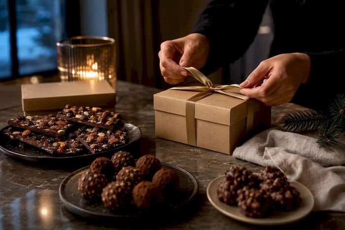 3 schnelle diy-schokoladengeschenke für weihnachten und fertige geschenkideen von bam
