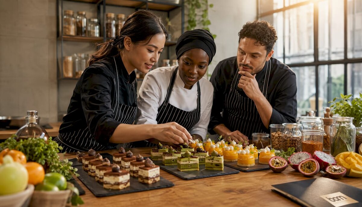 Konditoren diskutieren über kreative Desserts aus aller Welt