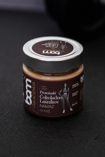 Kakao Haselnuss Aufstrich mit Proteinen, 200 g