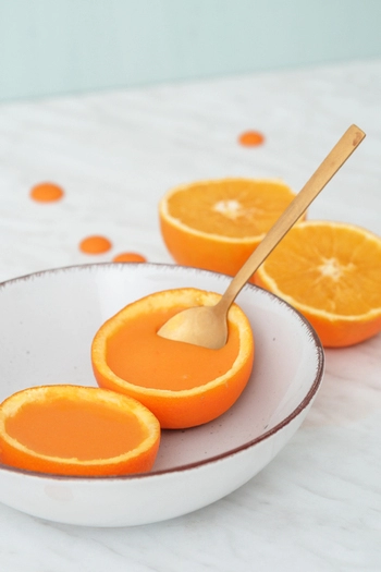 Drops aus Orangenschokolade, 250 g