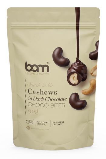 cashewnüsse in dunkler schokolade 90 g