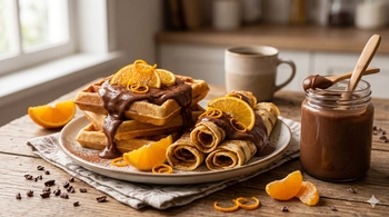 Kakaoaufstrich mit Orangengeschmack, 200 g