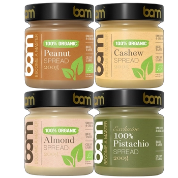 paket von 100 bam-spreads