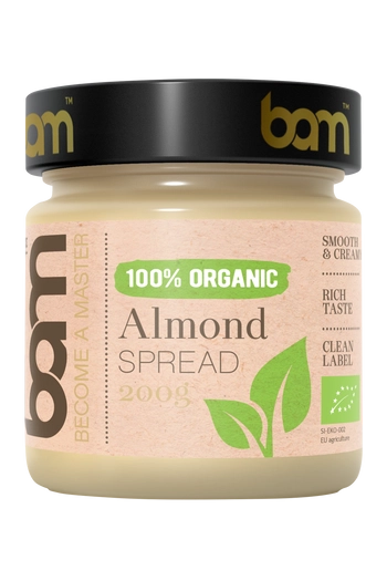 100% Bio-Mandelaufstrich - 200g