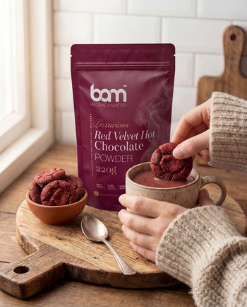 Heiße Schokolade mit rotem Samt, 220 g