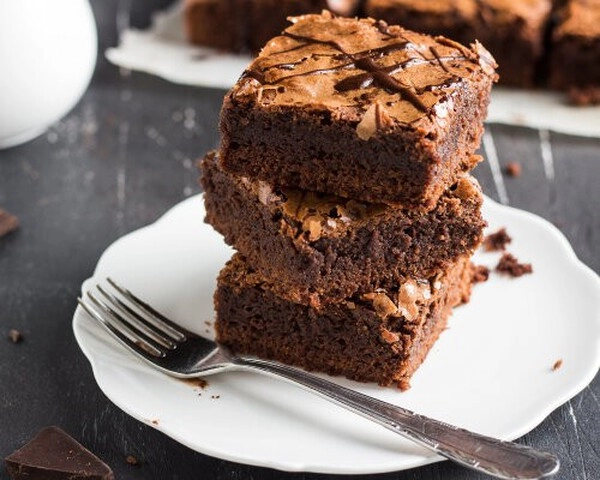 brownies mit cashewnussbutter