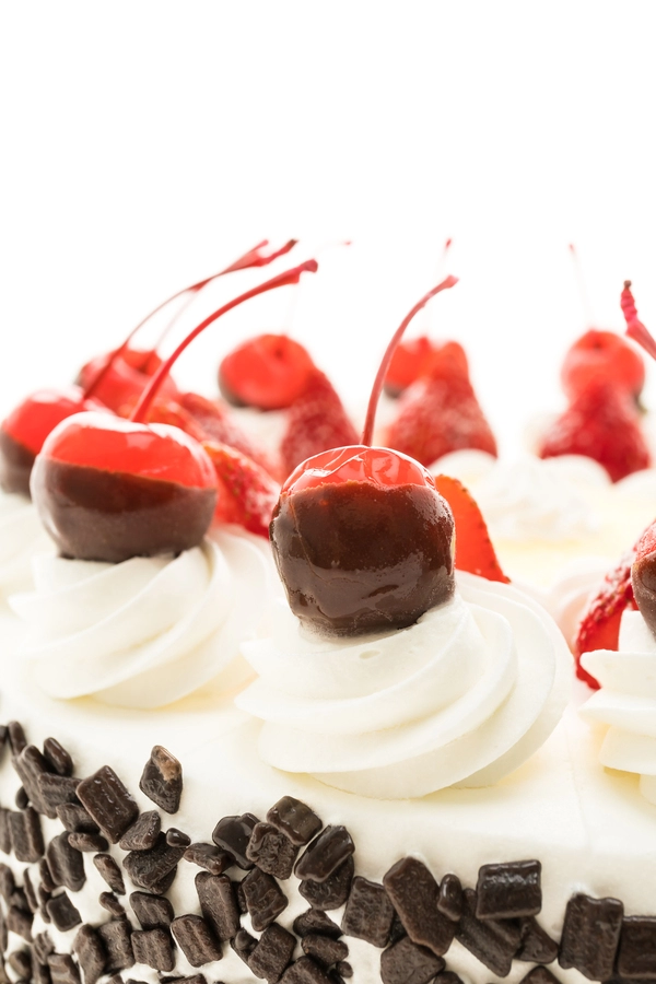 eine bekannte deutsche nachspeise: die schwarzwalder kirschtorte